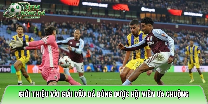 Giới thiệu vài giải đấu đá bóng được hội viên ưa chuộng
