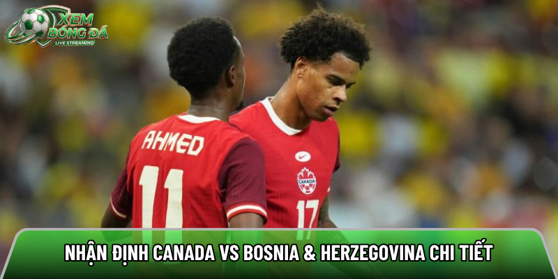 Nhận định Canada vs Bosnia-Herzegovina chi tiết 